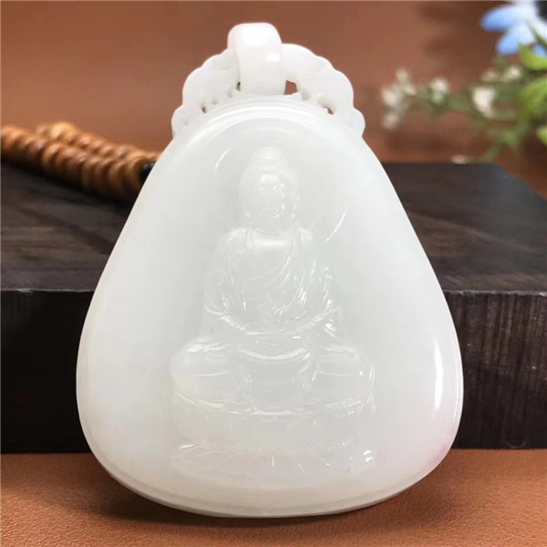 大日如来 玉质油润细腻