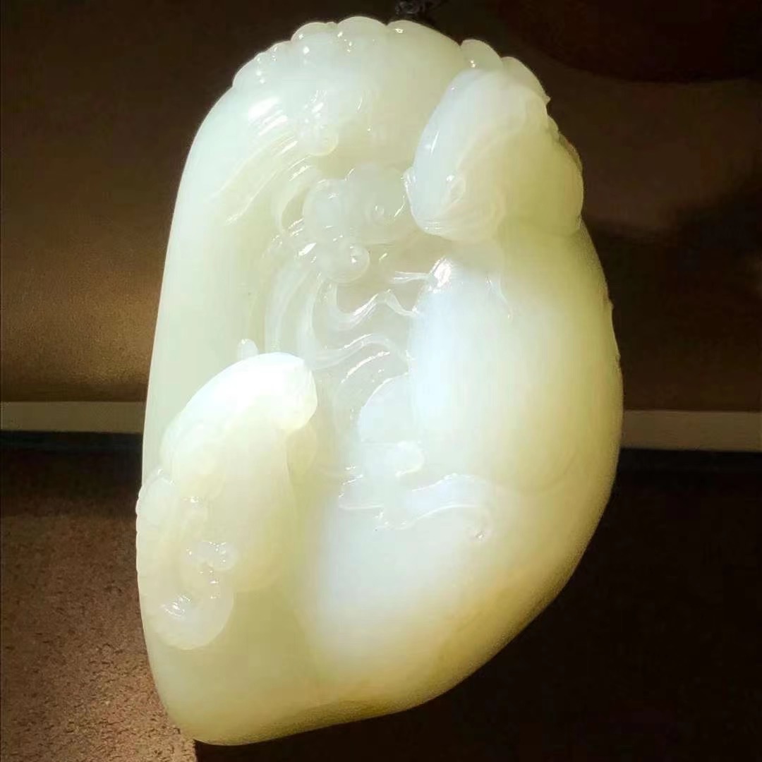 洋洋如意 209.42g.苏工戴逸晨大师作品