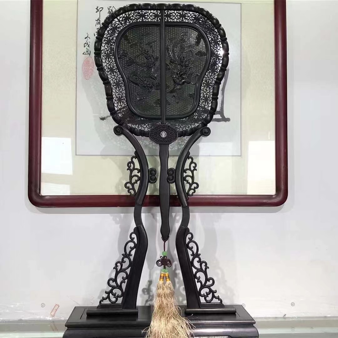玉扇 陈华大师作品