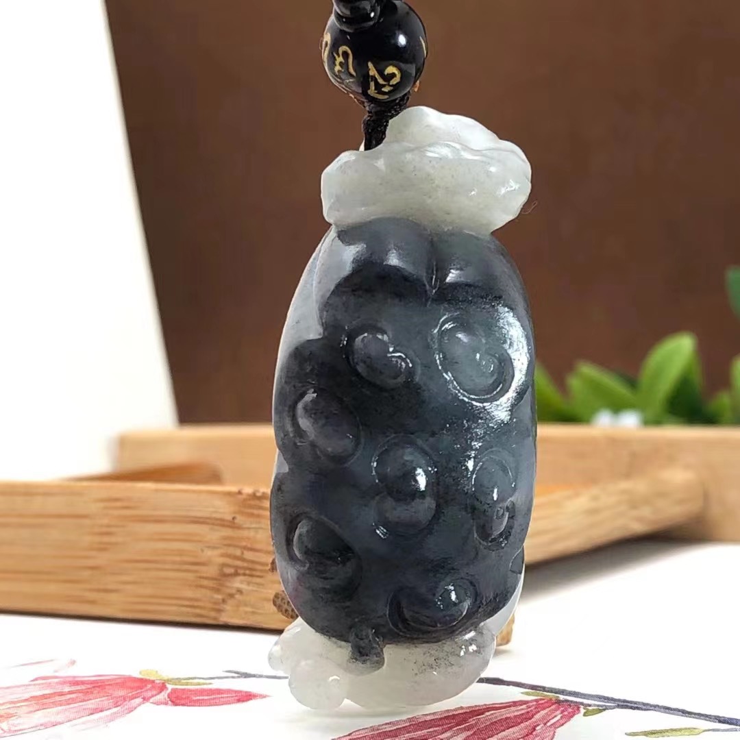 青花籽料