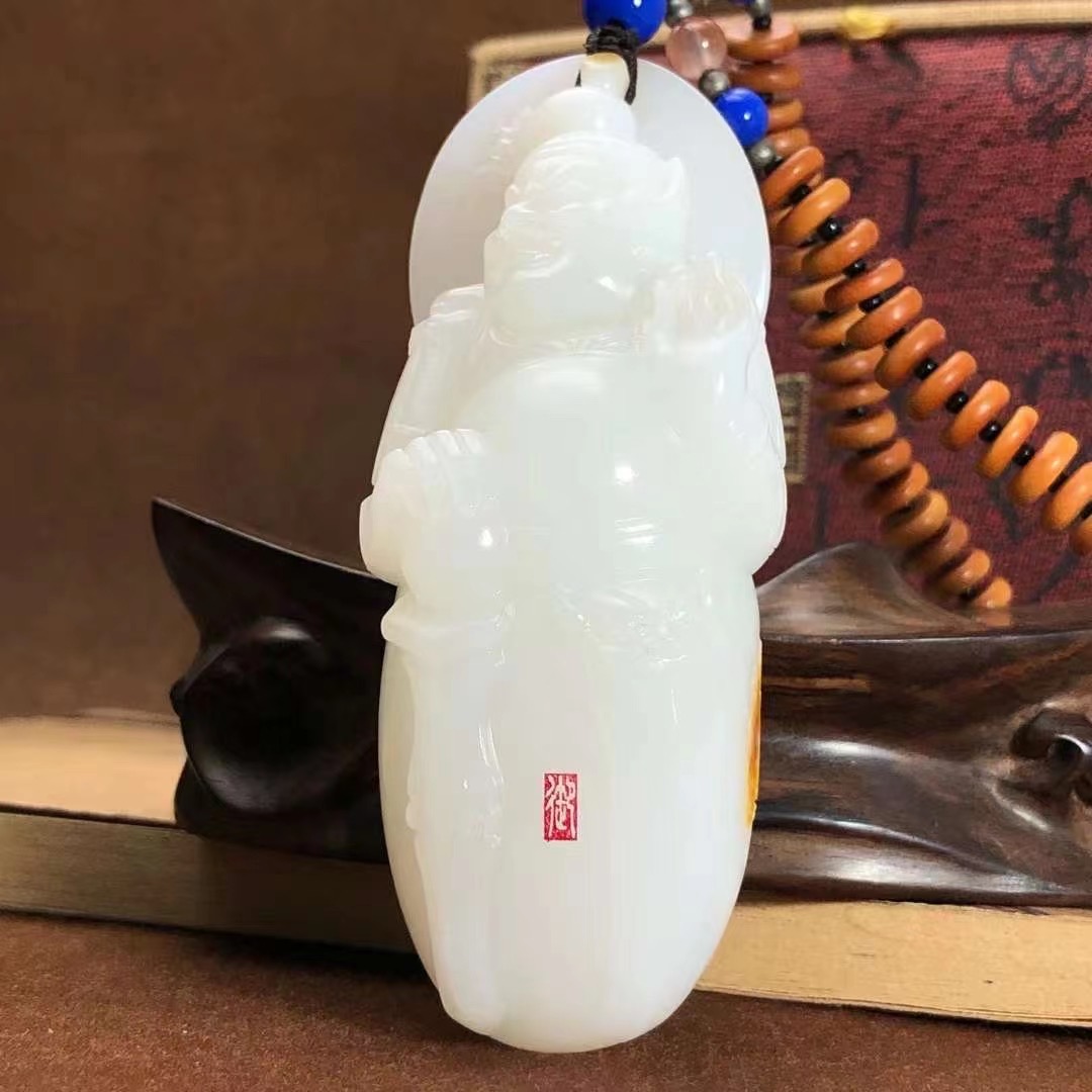 武将 君御轩玉雕