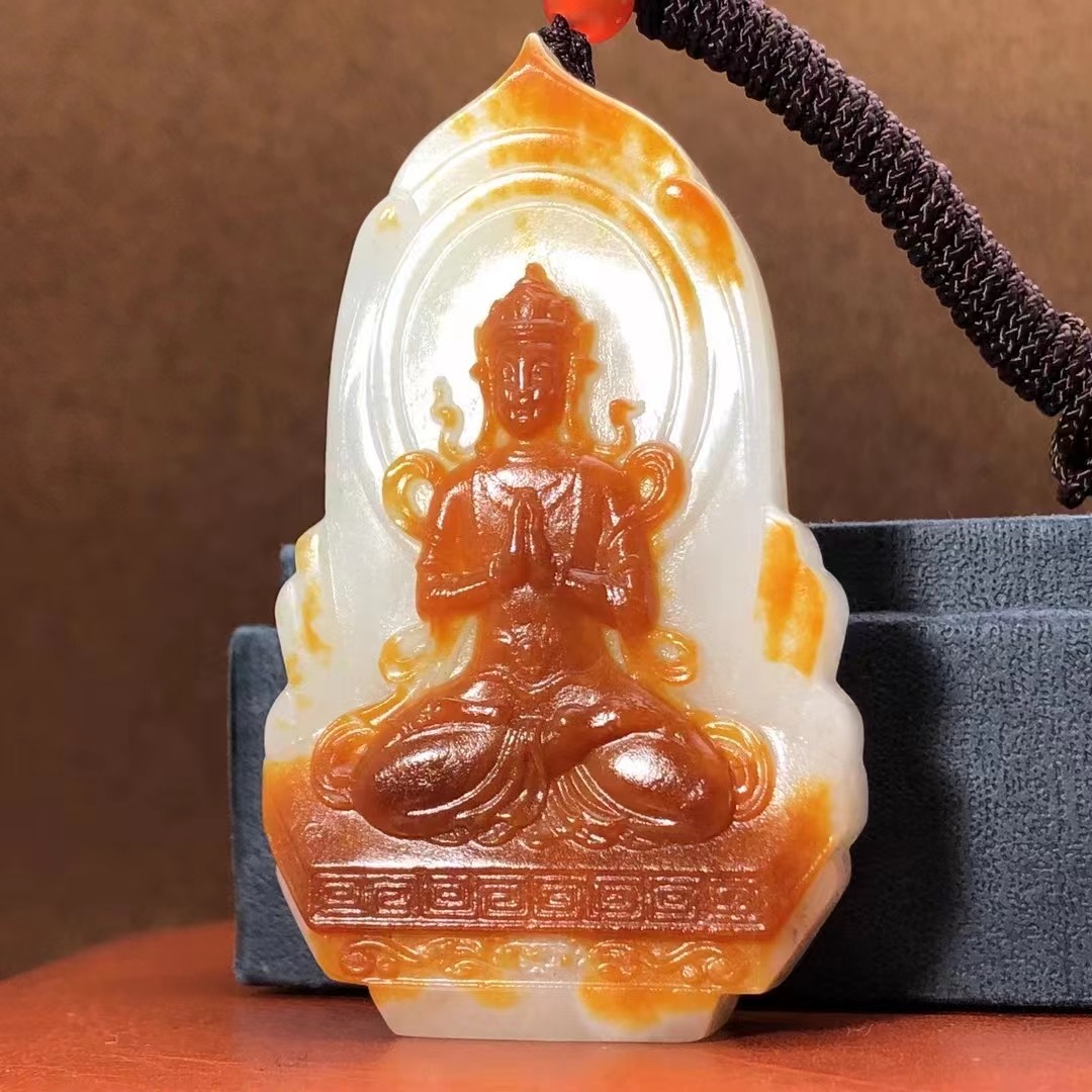 红皮观音 戴逸晨玉雕