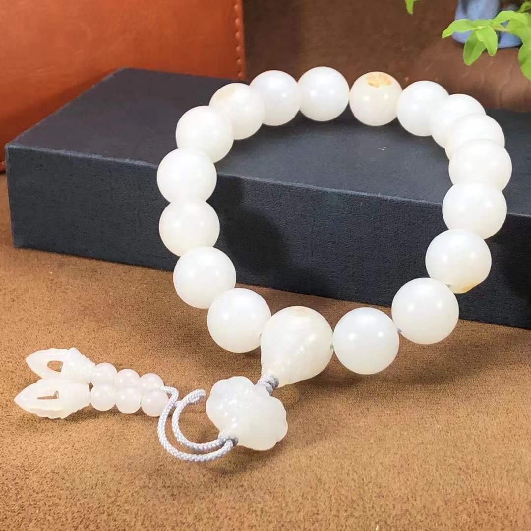 顶级手串，羊脂精品